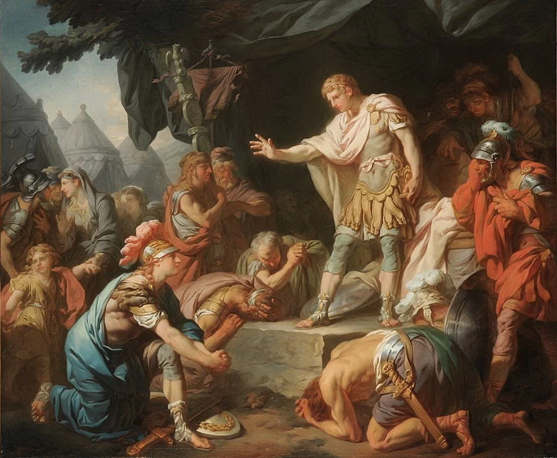 Germanico placa la rivolta nel suo campo - École Nationale Supérieure des Beaux, Arts, Paris